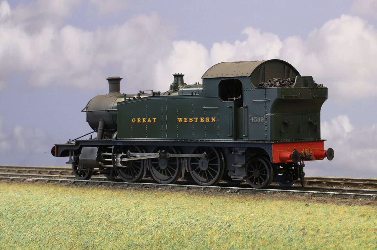 Lionheart Finescale O Gauge GWR 4575 Class 55xx No. 4589 Pro-Weathered DCC Sound (Brass Construction)