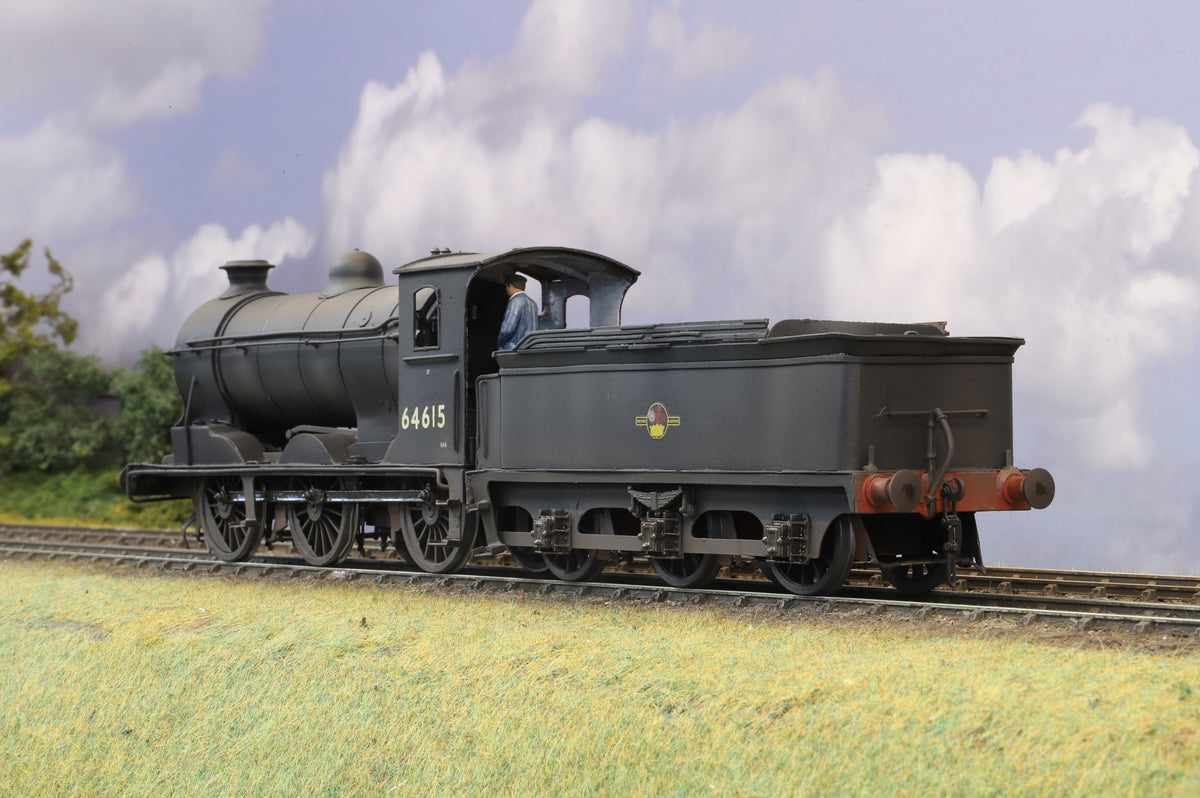 Finescale O Gauge (Kit-Built) ex-North British J37 No.64615, BR Black Weathered