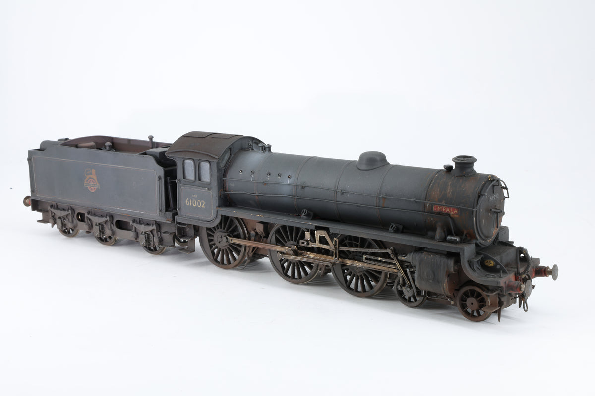 Finescale O Gauge (Kit-Built) LNER Class B1 No. 61002 'Impala' BR Lined Black, Weathered & DCC Sound