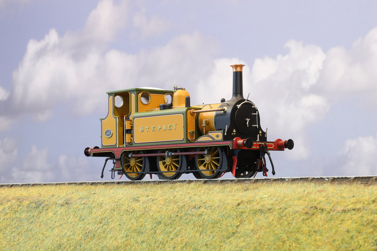 Dapol Finescale O Gauge &#39;Terrier&#39; A1 No. 55 &#39;Stepney&#39; Improved Engine Green, DCC Sound