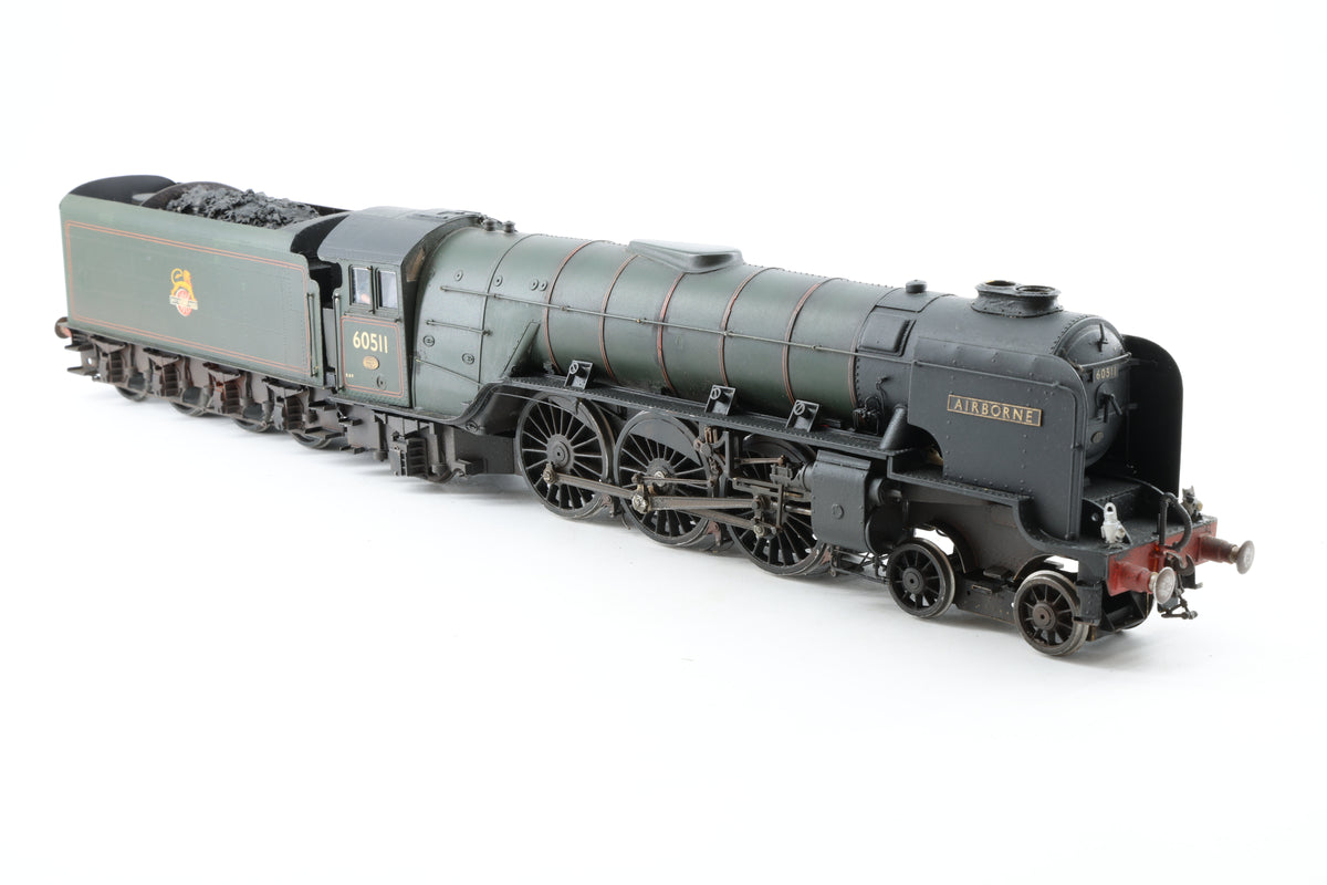 DJH Finescale O Gauge (Kit-Built) Class A2/3 No. 60511 'Airborne' BR Green (Weathered)