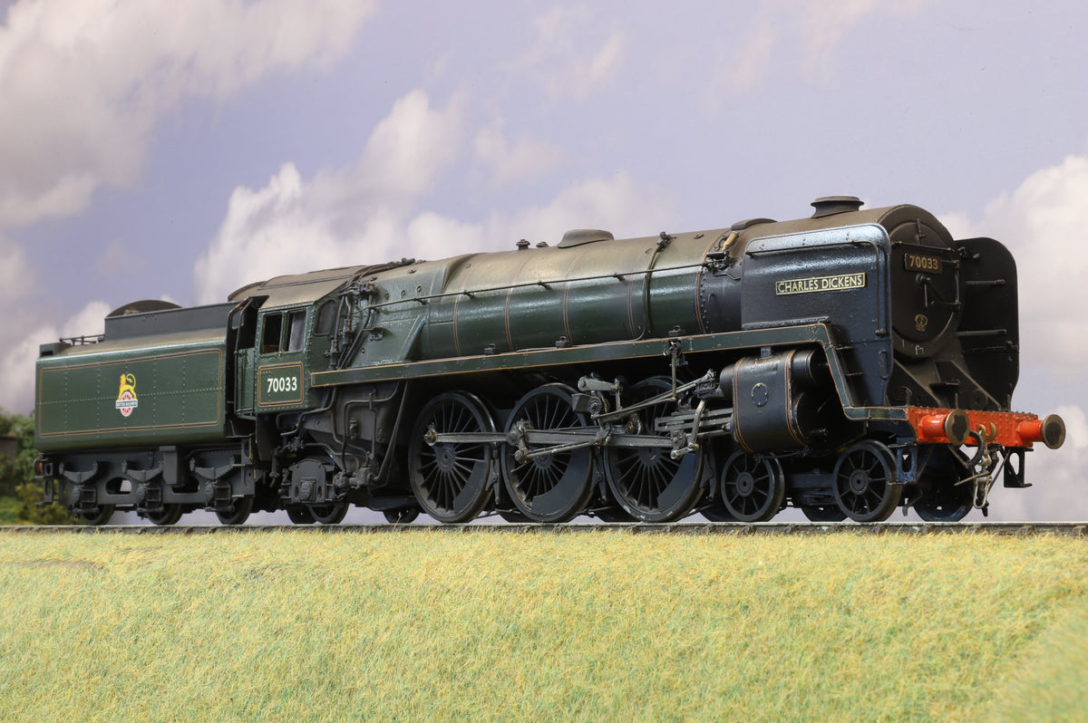 Finescale O Gauge (Kit-Built) BR Britannia Class 70033 'Charles Dickens', BR Green Early Crest