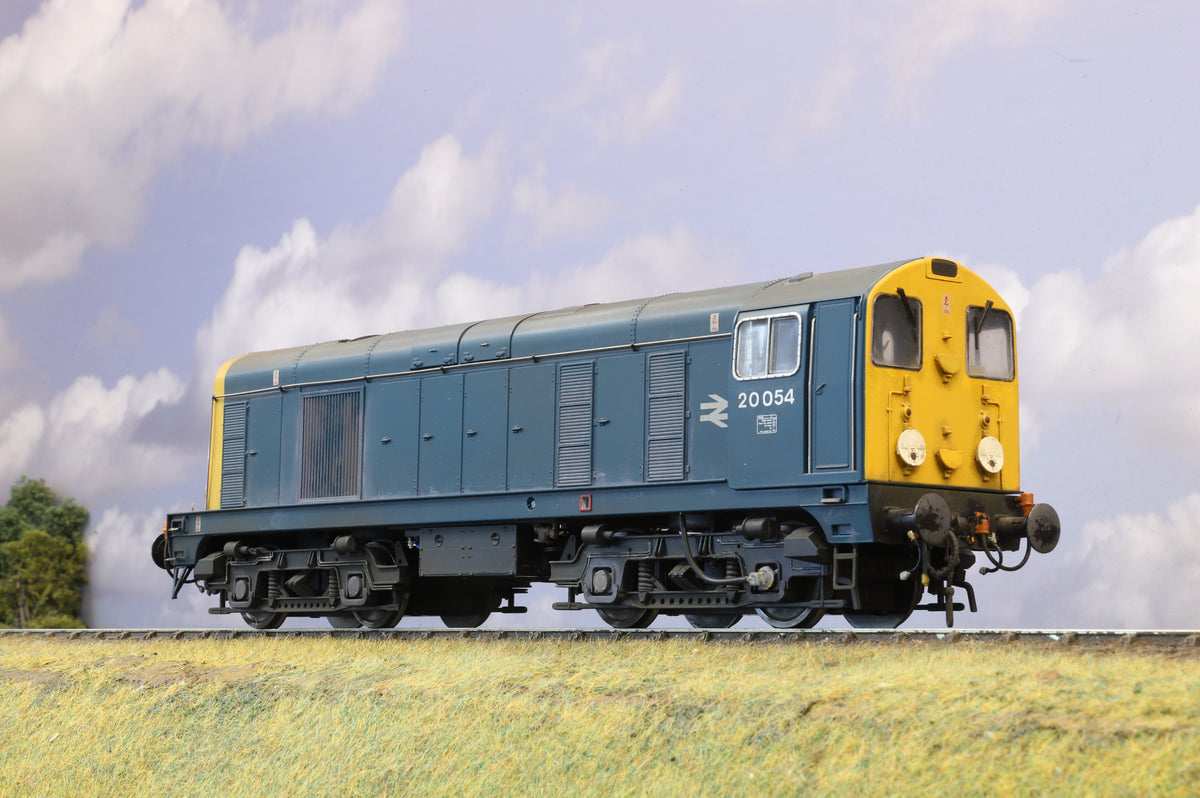 WORKSHOP Heljan Finescale O Gauge Class 20 BR Blue No. 20054 (Weathered) DCC Sound
