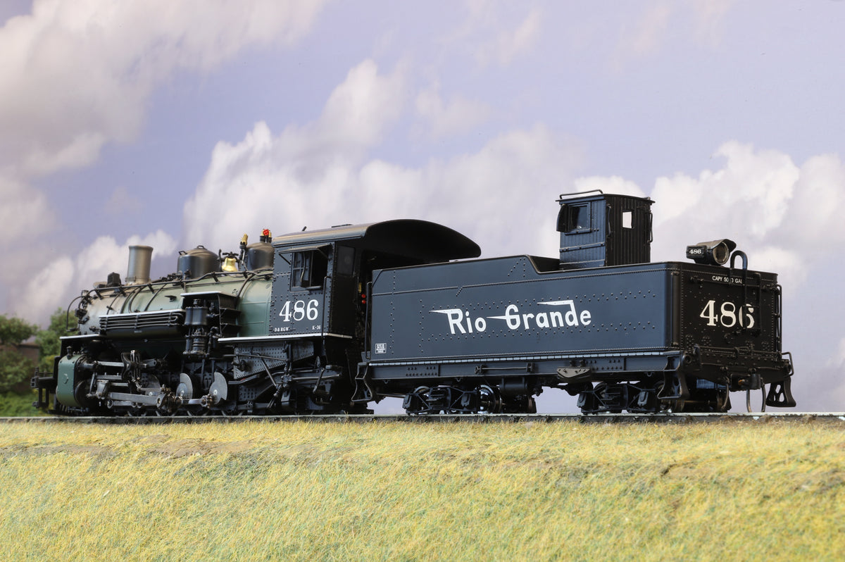Mountain Model Imports On3 Denver & Rio Grande K-27 No. 486 (Green Boiler)