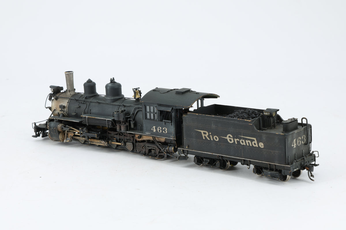 P–B–L Milestone Models Sn3 Rio Grande Southern K-27 2-8-2 No. 463 Weathered