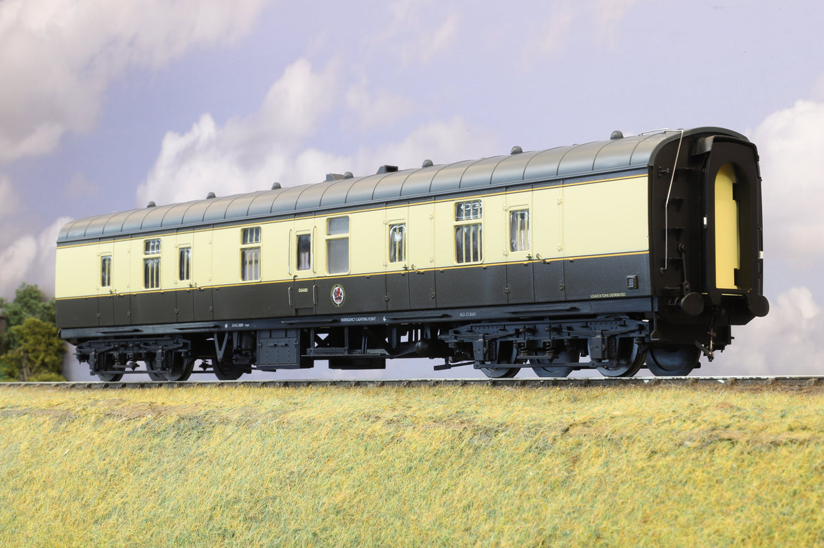 Heljan Finescale O Gauge 57' MK1 BG BR Chocolate & Cream, Unnumbered
