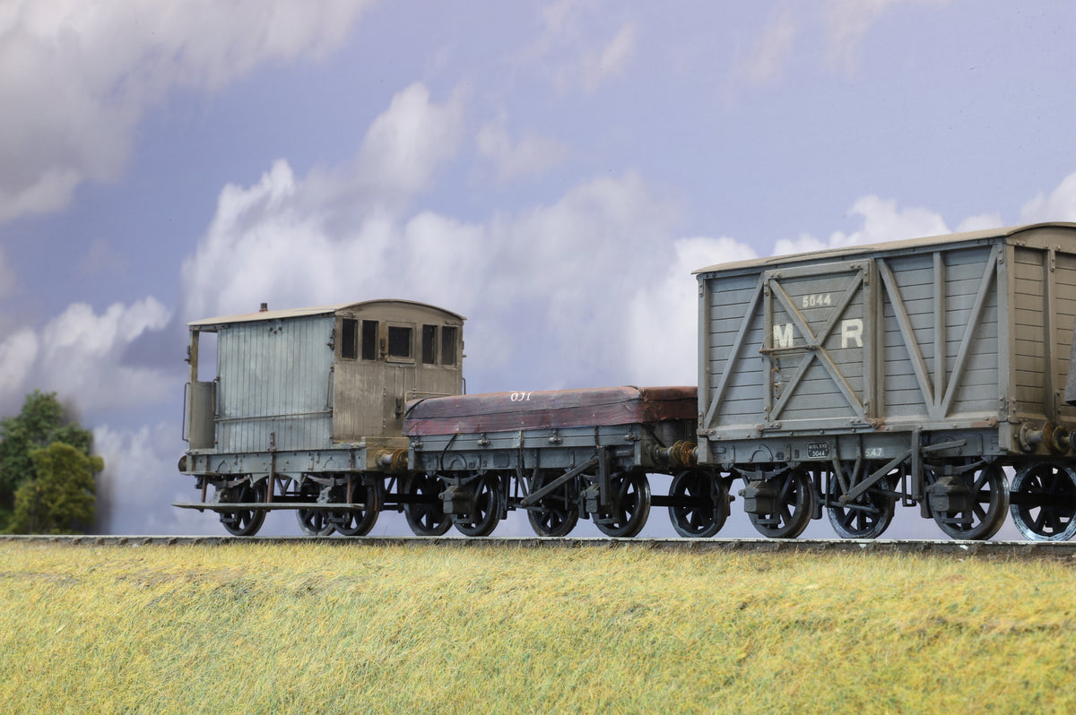 Slater&#39;s Finescale O Gauge (Kit-Built) Rake Of Four Wagons