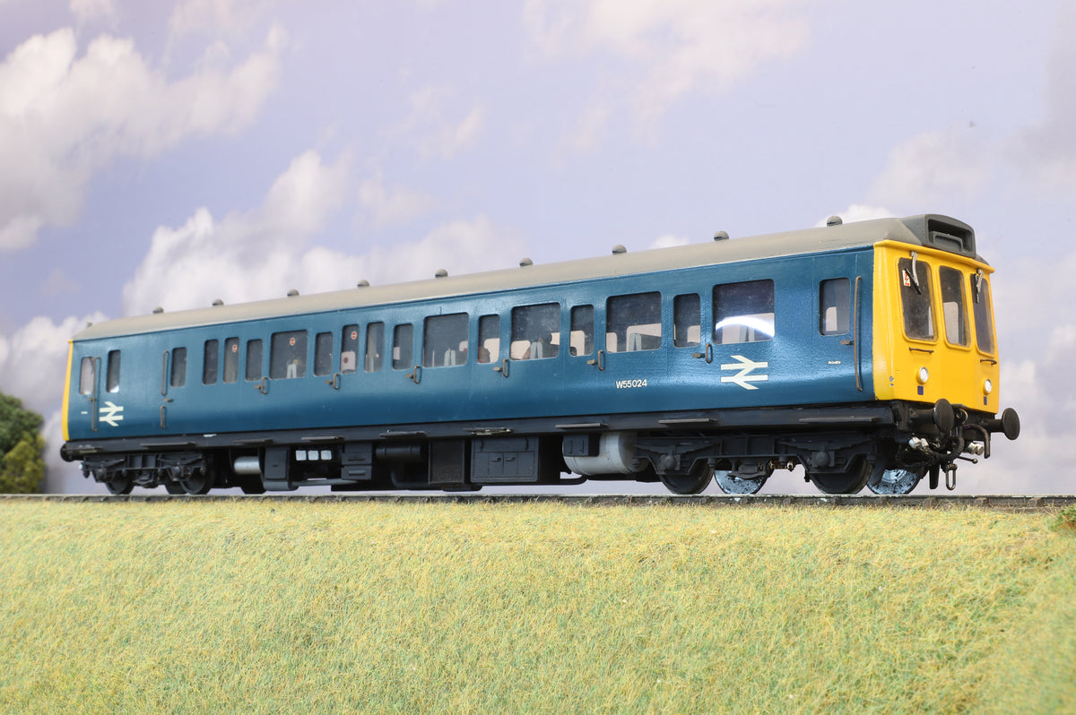Finescale O Gauge (Kit-Built) Class 121 Railcar No. W55024, BR Blue
