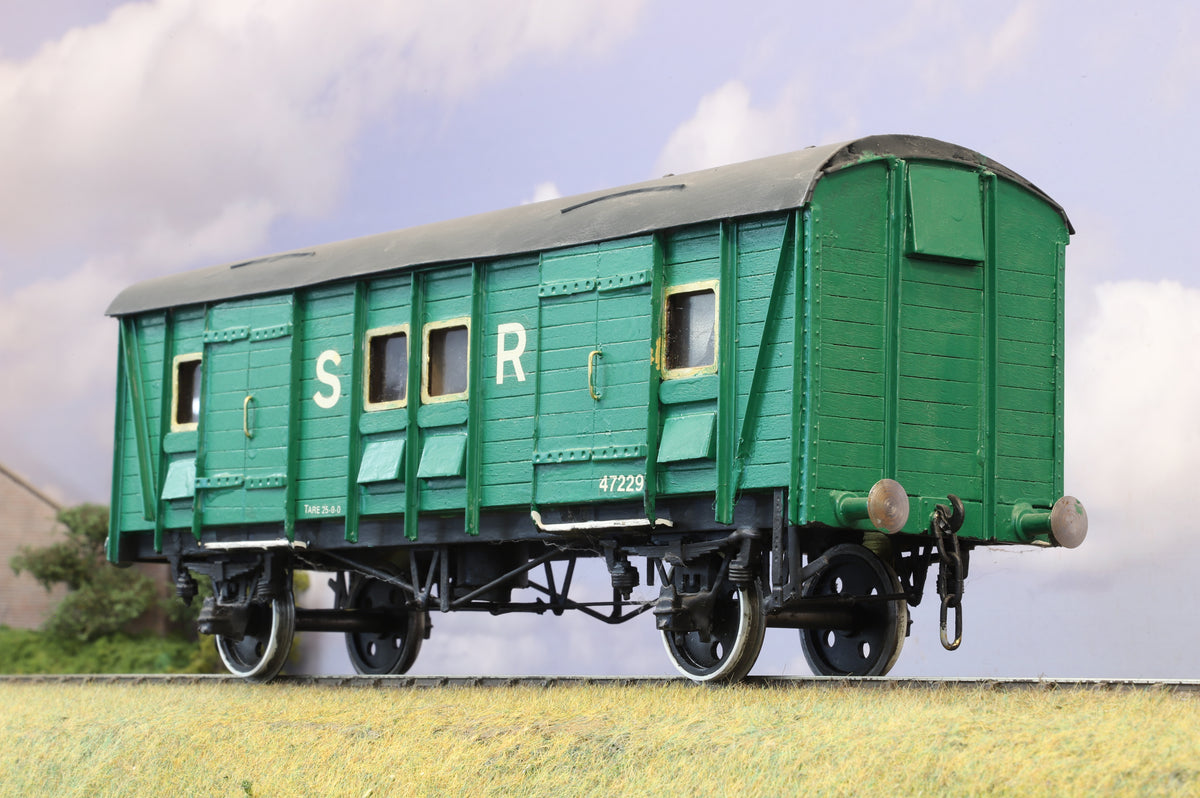Gauge 1 (10mm) Scratch-Built Southern Railway PMV