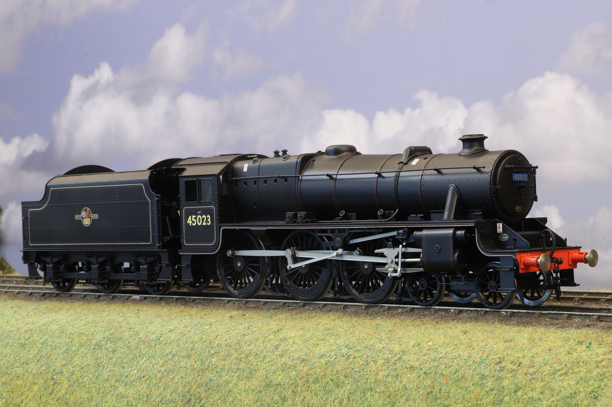 Sancheng/Finescale Brass Finescale O Gauge Black 5 No. 45023 BR Lined Black Early Emblem