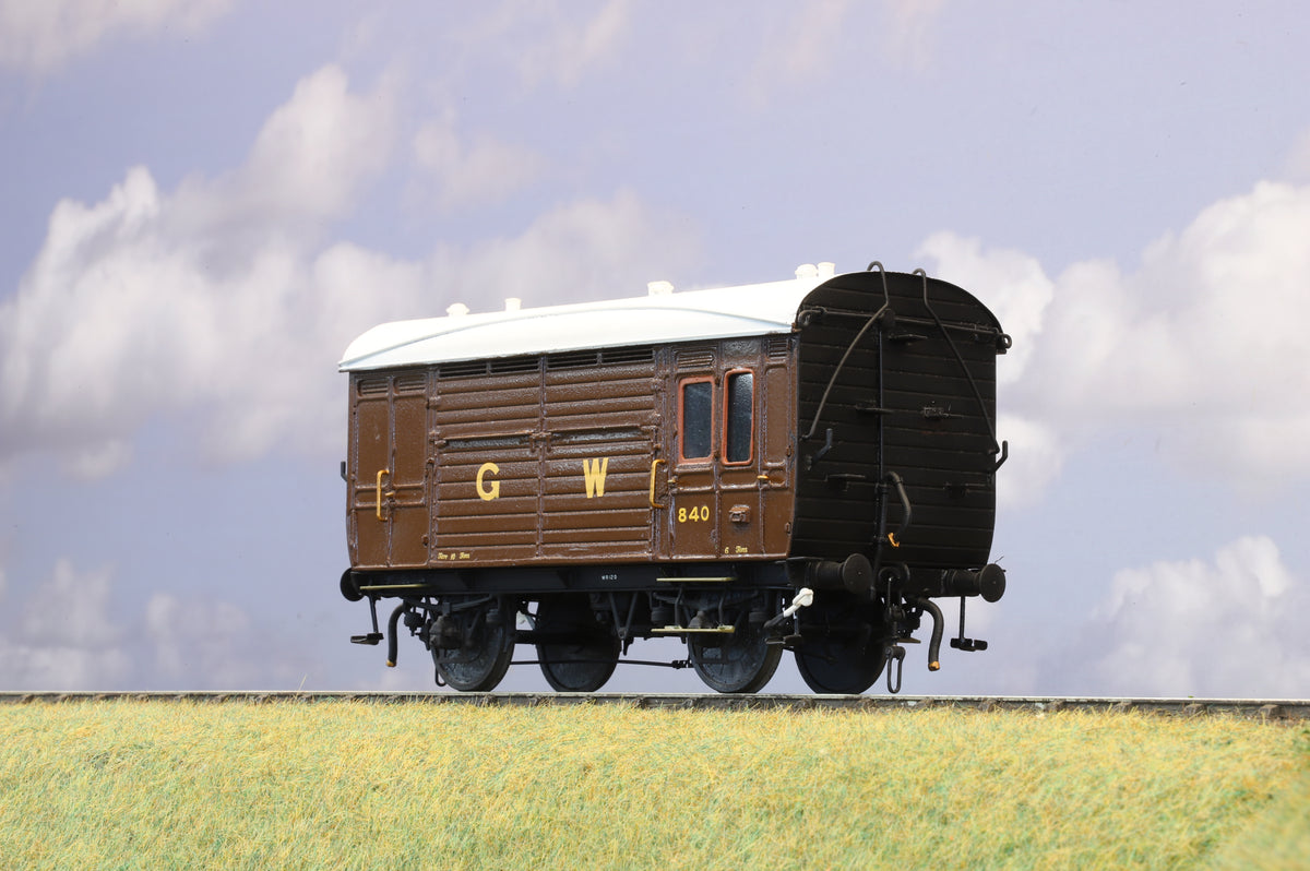 Finescale O Gauge (Kit-Built) GWR Horse Box No. 840