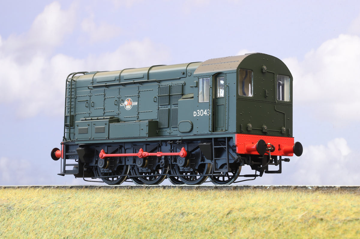 Dapol Finescale O Gauge Class 08 Shunter BR Green No.D3043