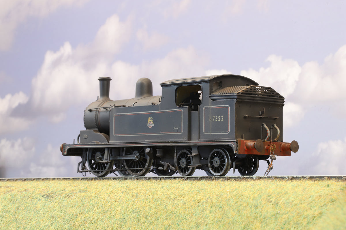 DJH (Kit-Built) Finescale O Gauge ex-NER Class G5 0-4-4T No. 67322, Weathered, DCC Sound