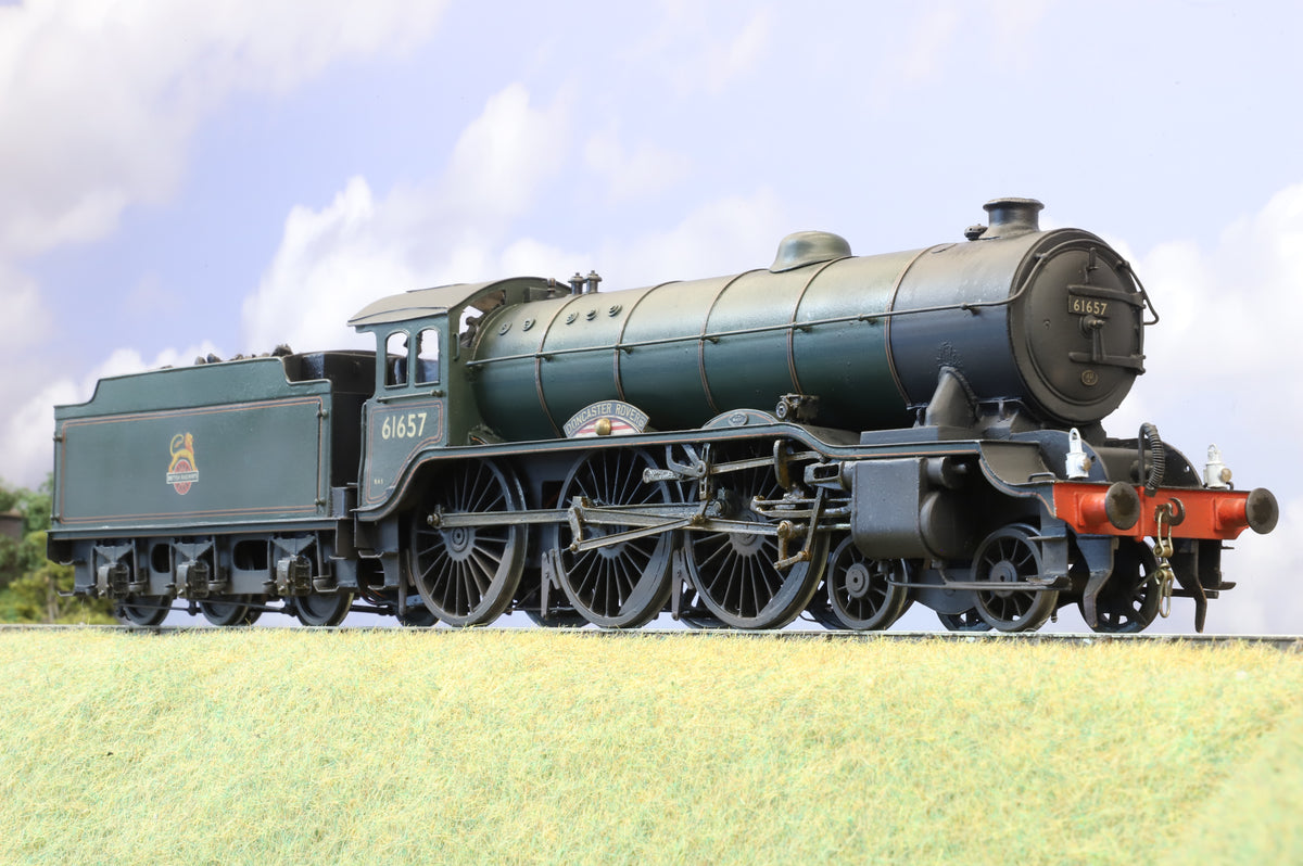 Kit-Built Finescale O Gauge Gresley B17/6 No. 61657 'Doncaster Rovers' BR Green (Early Crest) Pro-Weathered, DCC Sound, Smoke
