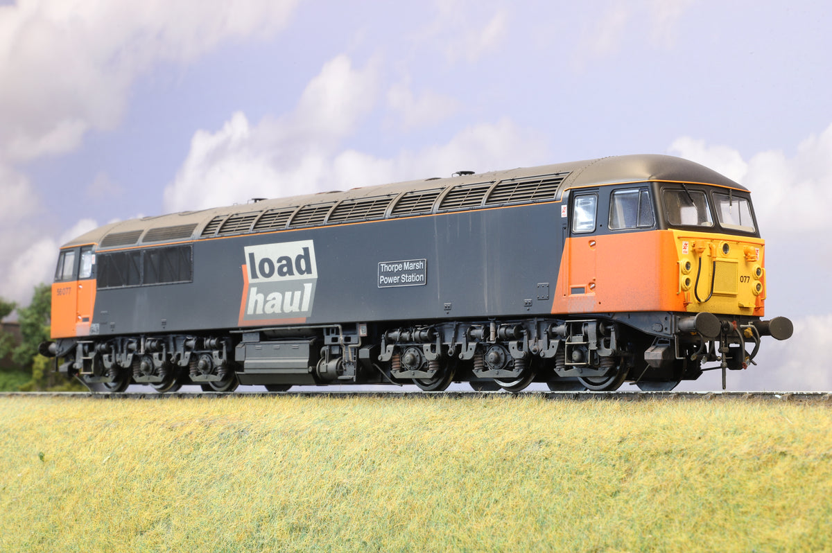 Heljan 5607 Finescale O Gauge Class 56 No.56077  &#39;Thorpe Marsh Power Station&#39;, Weathered