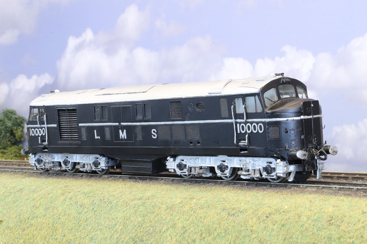 WORKSHOP Finescale O Gauge RJH Kit-built Ivatt Diesel No.10000, DCC Sound
