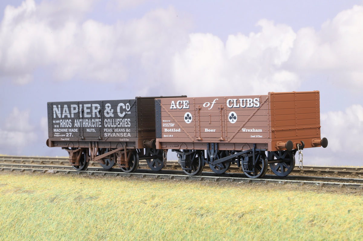 Dapol Finescale O Gauge Pair of Open Wagons