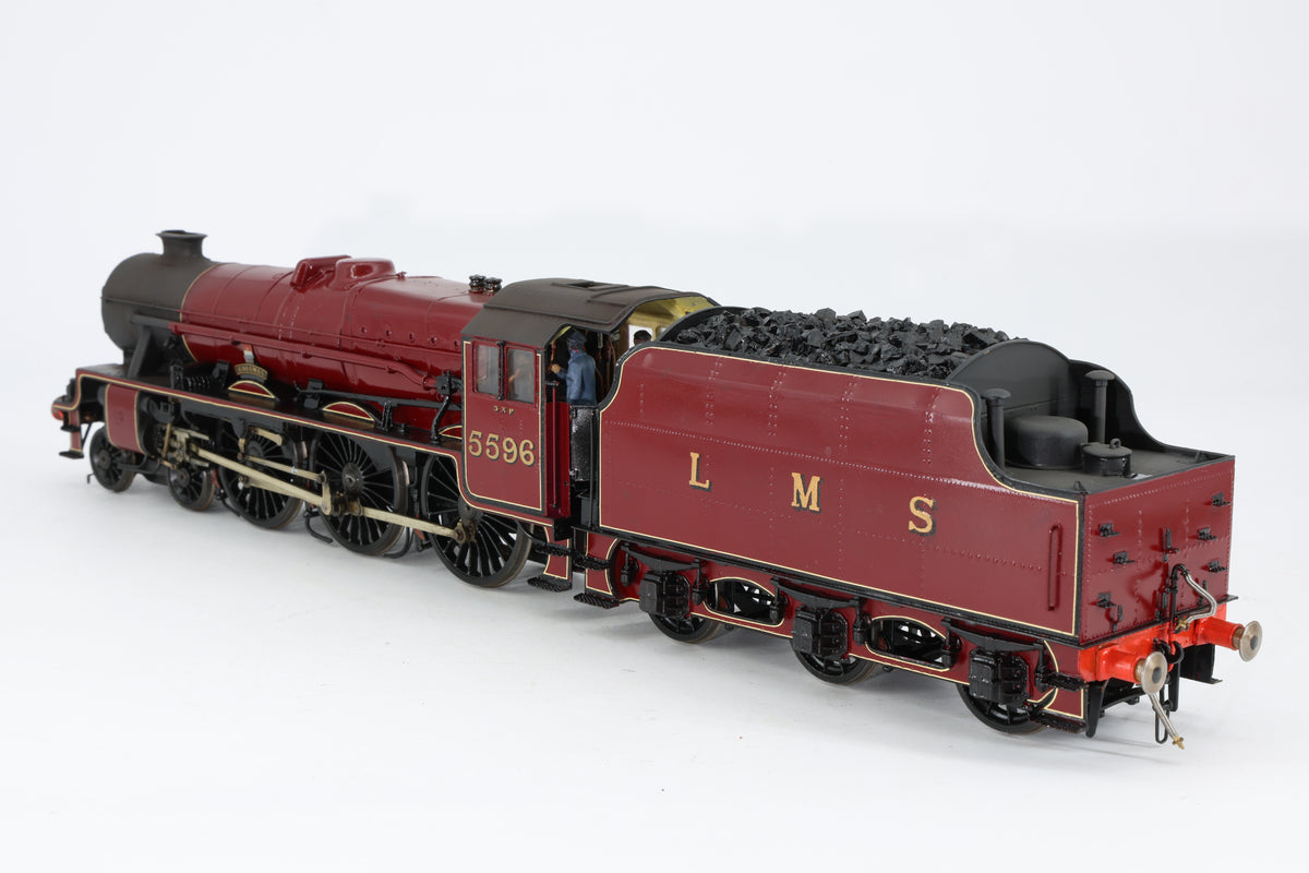 Finescale O Gauge (Kit-Built) LMS Jubilee No. 5596 'Bahamas' (1960/70sPres) Pro-Glossed/Weathered