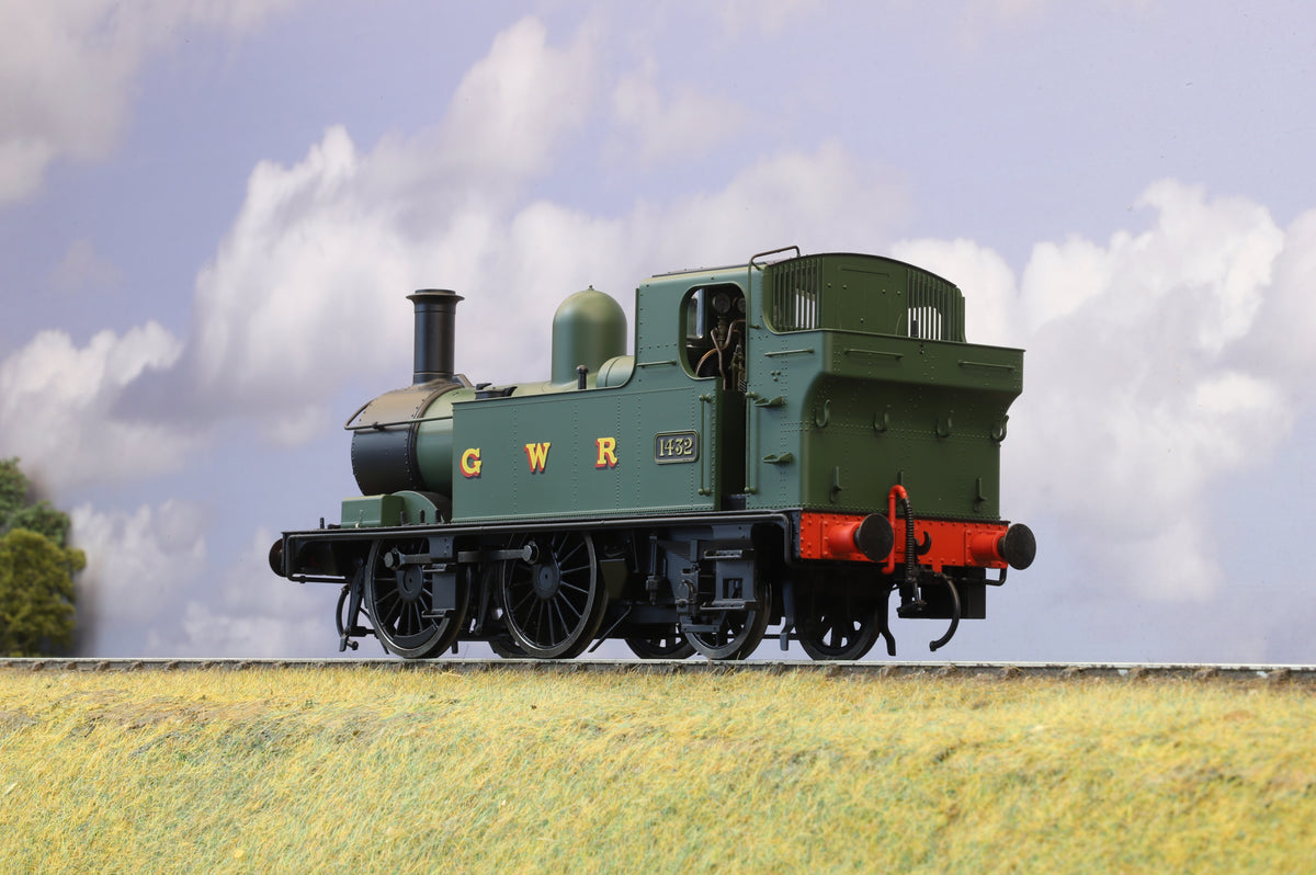 Dapol Finescale O Gauge GWR 14xx Class &#39;1432&#39; GWR Green Auto Fitted