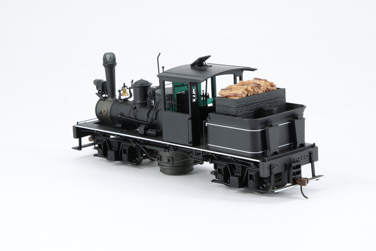 Spectrum/Bachmann On30 T-Boiler Two Truck Shay Locomotive Unlettered DCC Sound