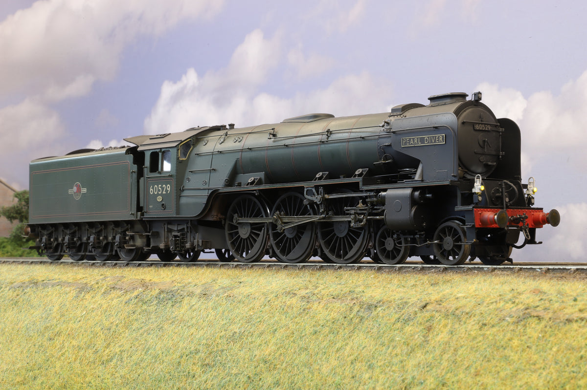 Golden Age Models Finescale O Gauge A2/3 No.60529 'Pearl Diver', DCC Sound, Smoke & Pro Weathered