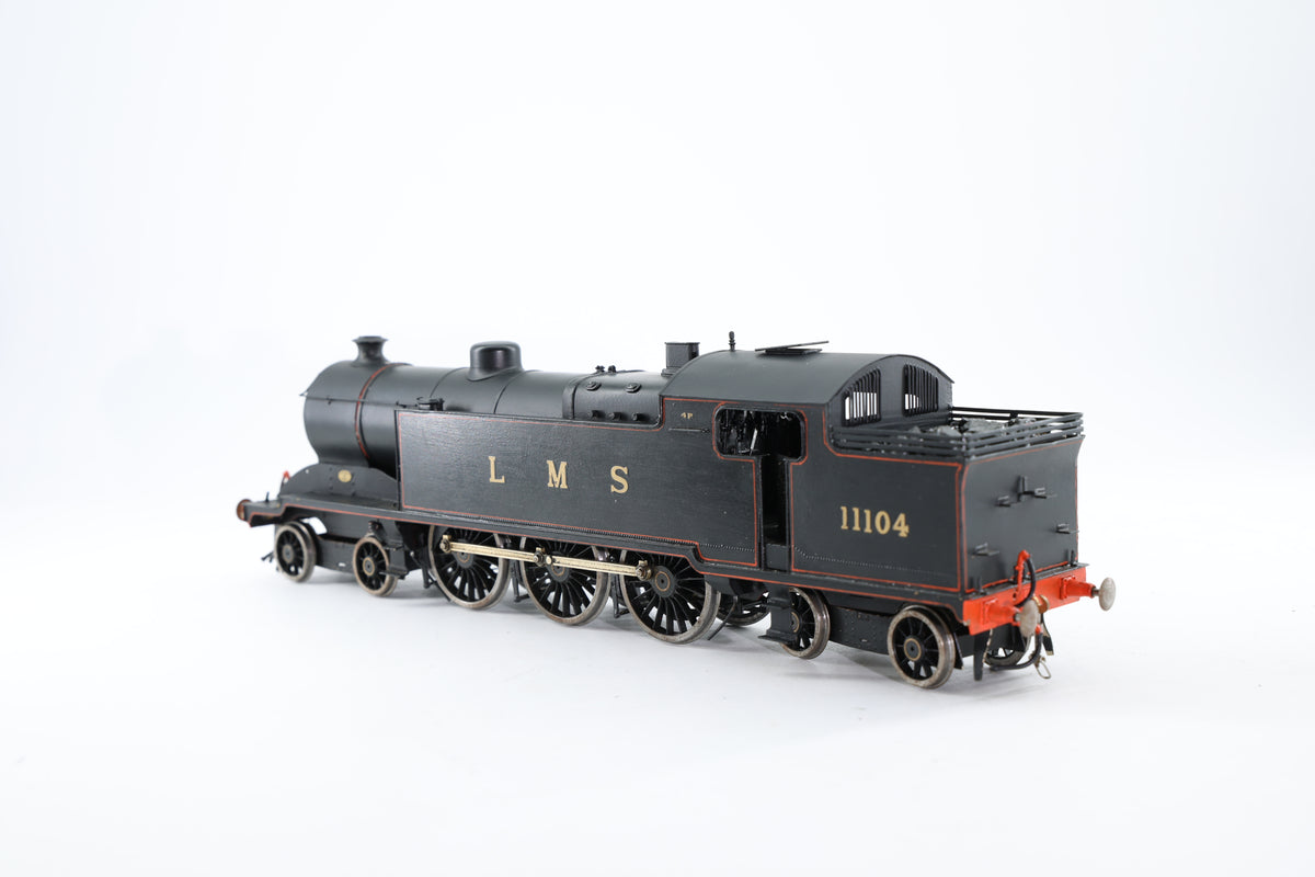 Gladiator Models Finescale O Gauge (Kit-Built) ex-FR Rutherford 115 Class No. 11104 LMS Lined Black