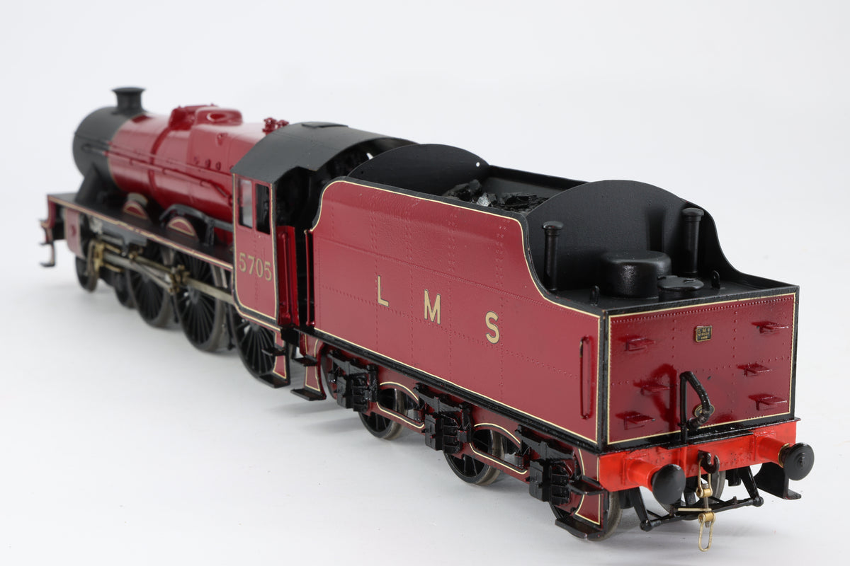 Finescale O Gauge (Kit-Built) LMS Jubilee No. 5705 'Seahorse' Pro-Glossed