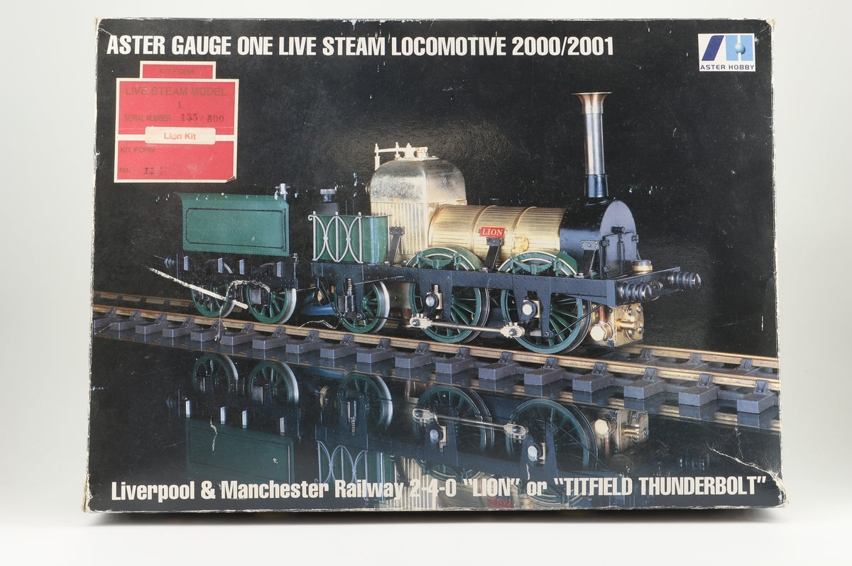 Aster Gauge 1 Live Steam L&MR Lion 0-4-2 Locomotive (Unbuilt Kit)