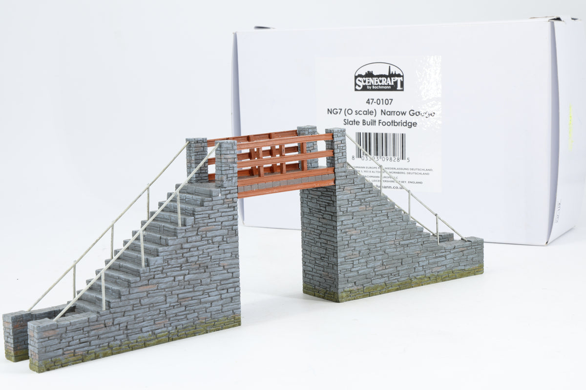 Bachmann Scenecraft Finescale NG7 Narrow Gauge Slate Built Footbridge