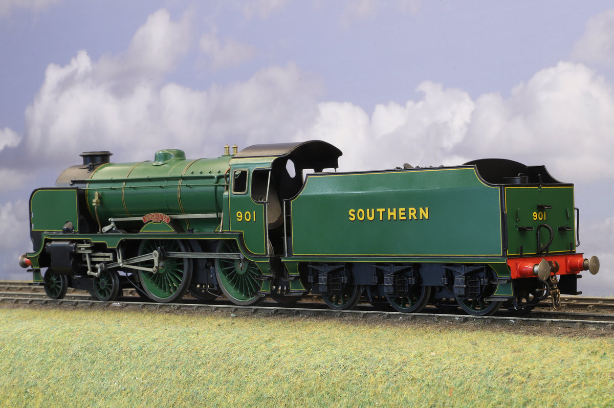 Finescale O Gauge (Kit/Scratch-Built) SR Schools No. 901 'Winchester' SR Malachite Green