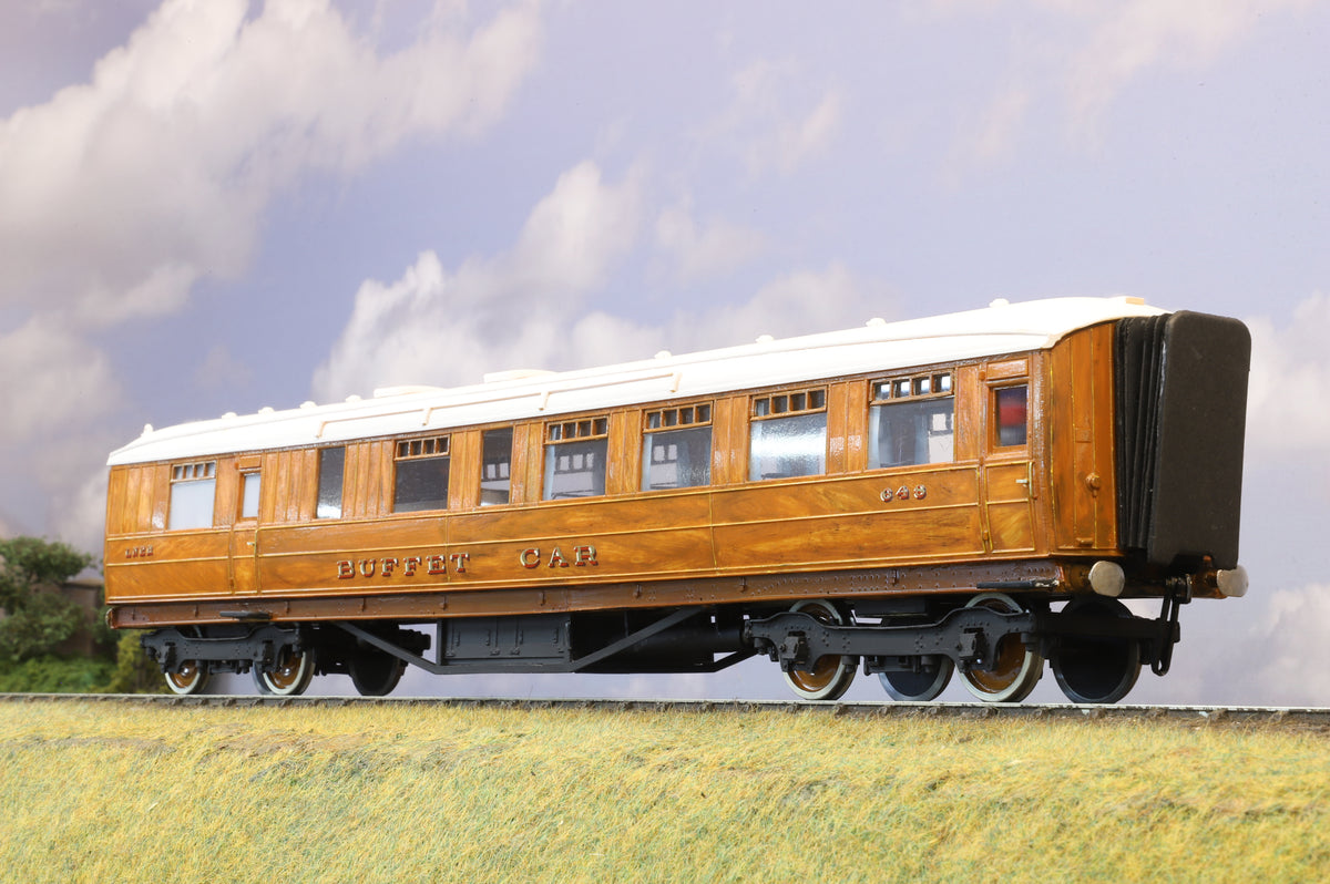 Finescale O Gauge (Kit-Built) LNER Gresely Teak Buffet Car No. 648
