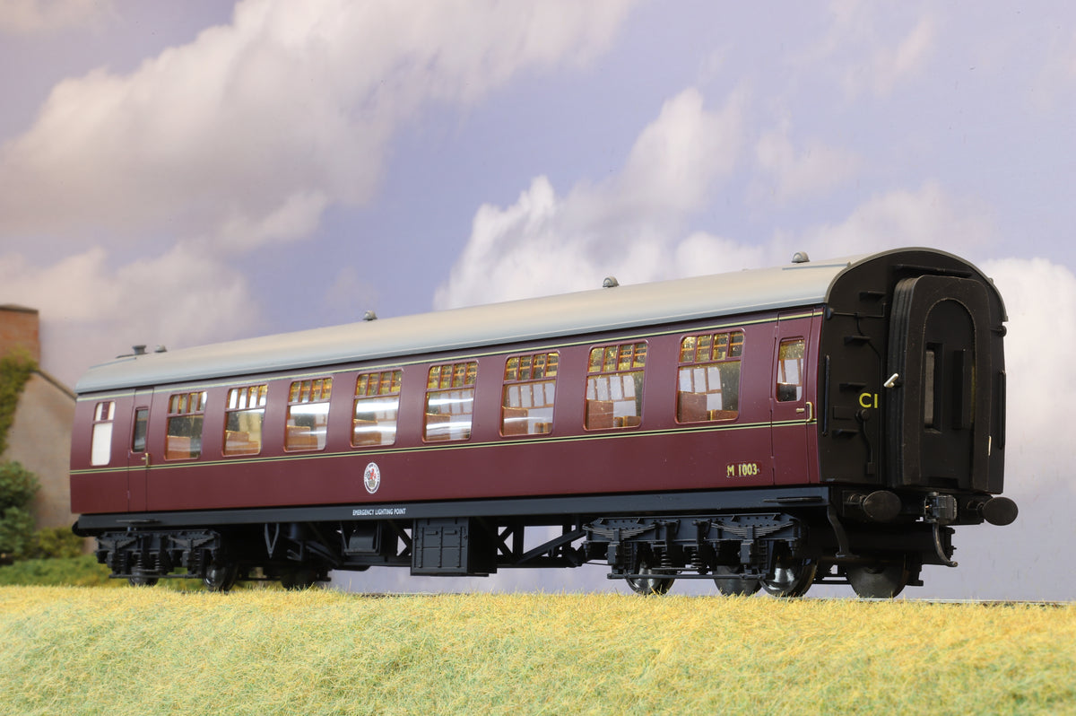 Darstaed Finescale O Gauge MK1 FK RSO Lined Maroon No. M1003