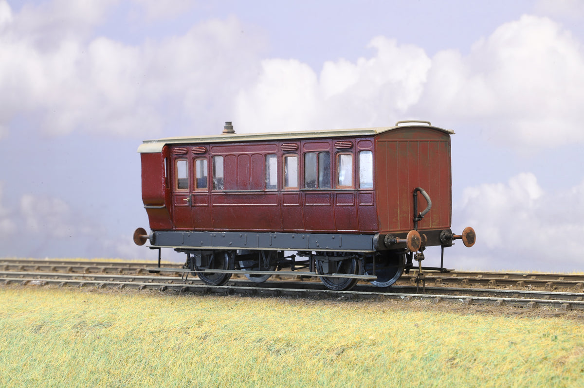 Alphagraphix Kits Finescale O Gauge (Kit-Built) 4 Wheel GER Brake Coach