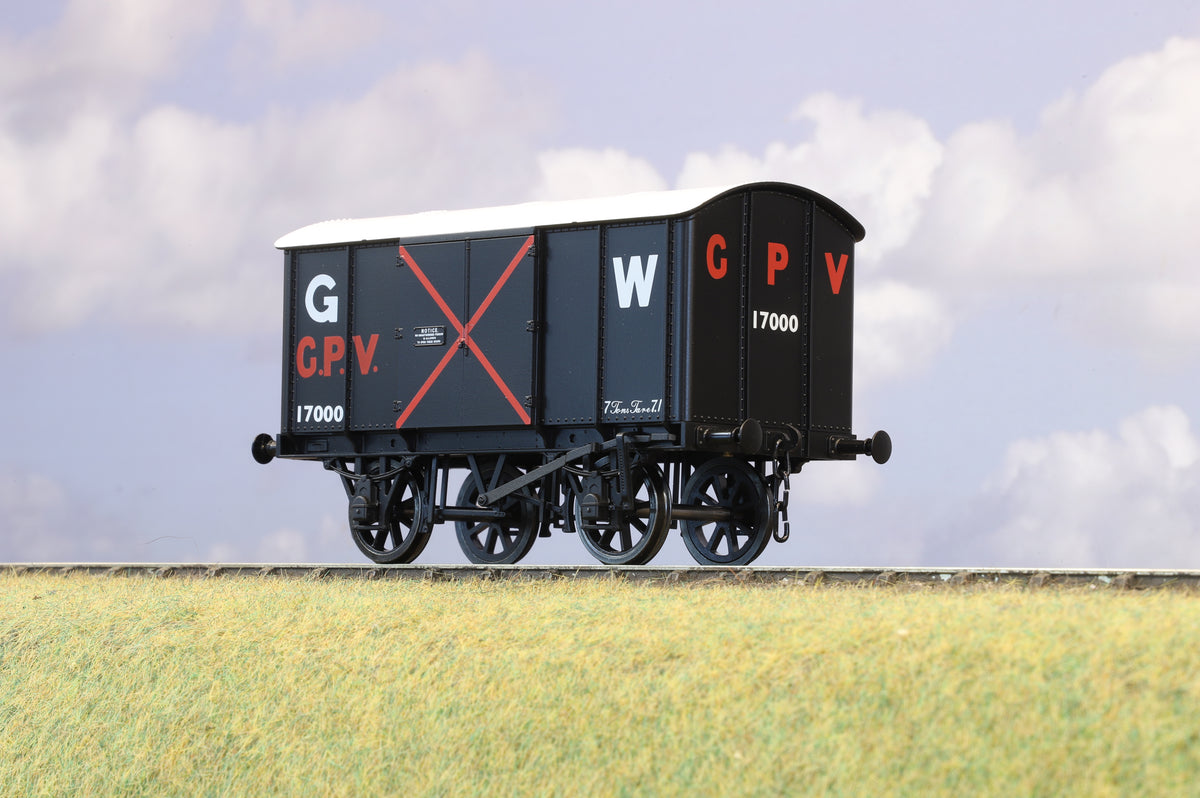 Minerva Finescale O Gauge Great Western Gunpowder Van