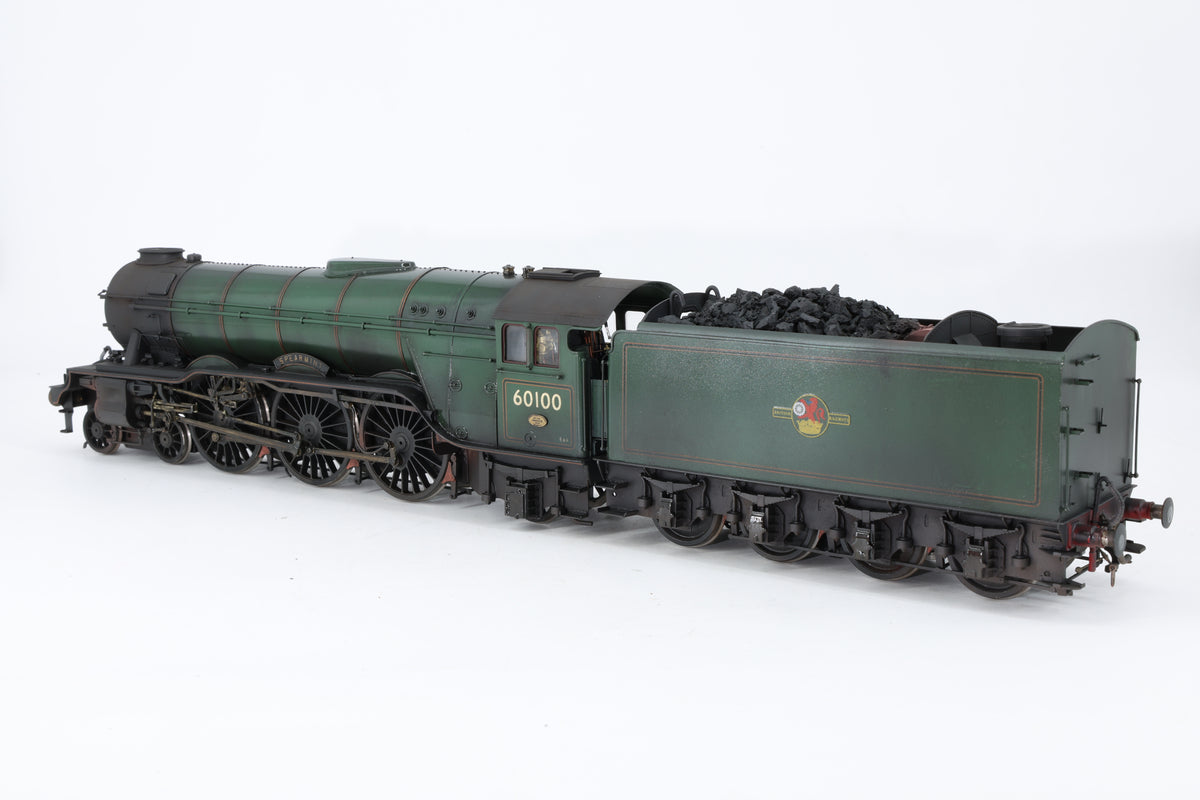DJH (No.1 Shop) Finescale O Gauge Class A3 No. 60100 'Spearmint' BR Green Late Crest Pro-Weathered