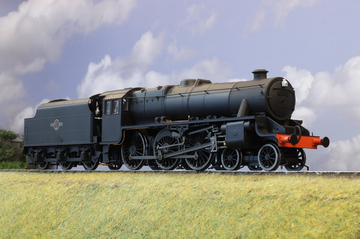 Finescale O Gauge Ellis Clark Trains Black 5 Un-numbered BR Black Unlined, Late Crest, DCC Sound