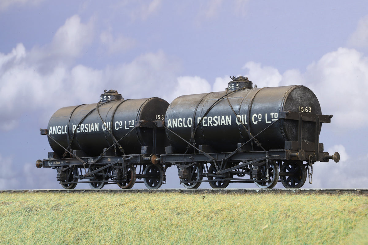 Finescale O Gauge (Kit-Built) Pair of Tanks,  Weathered