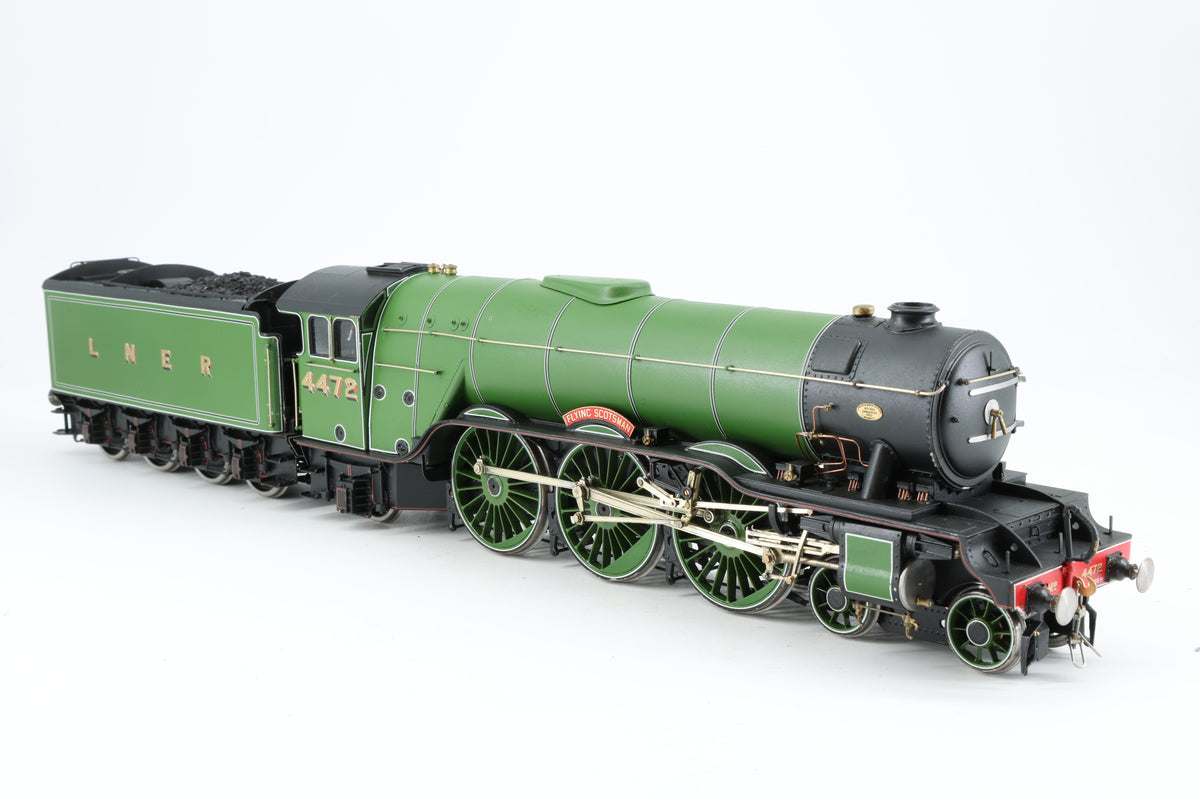 DJH Finescale O Gauge (Custom No. 1 Shop) LNER Class A3 No. 4472 'Flying Scotsman' Apple Green