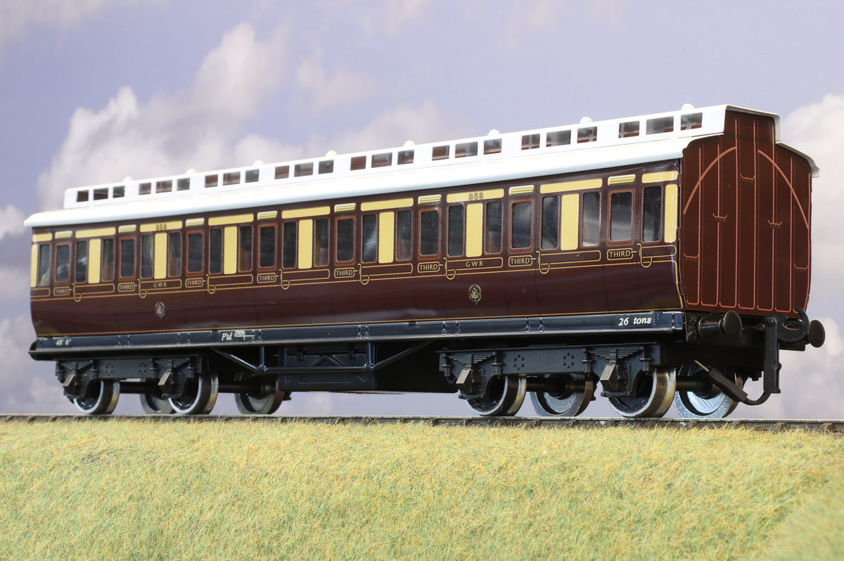 Darstaed Coarse Scale O Gauge GWR Non-Corridor 3rd Coach