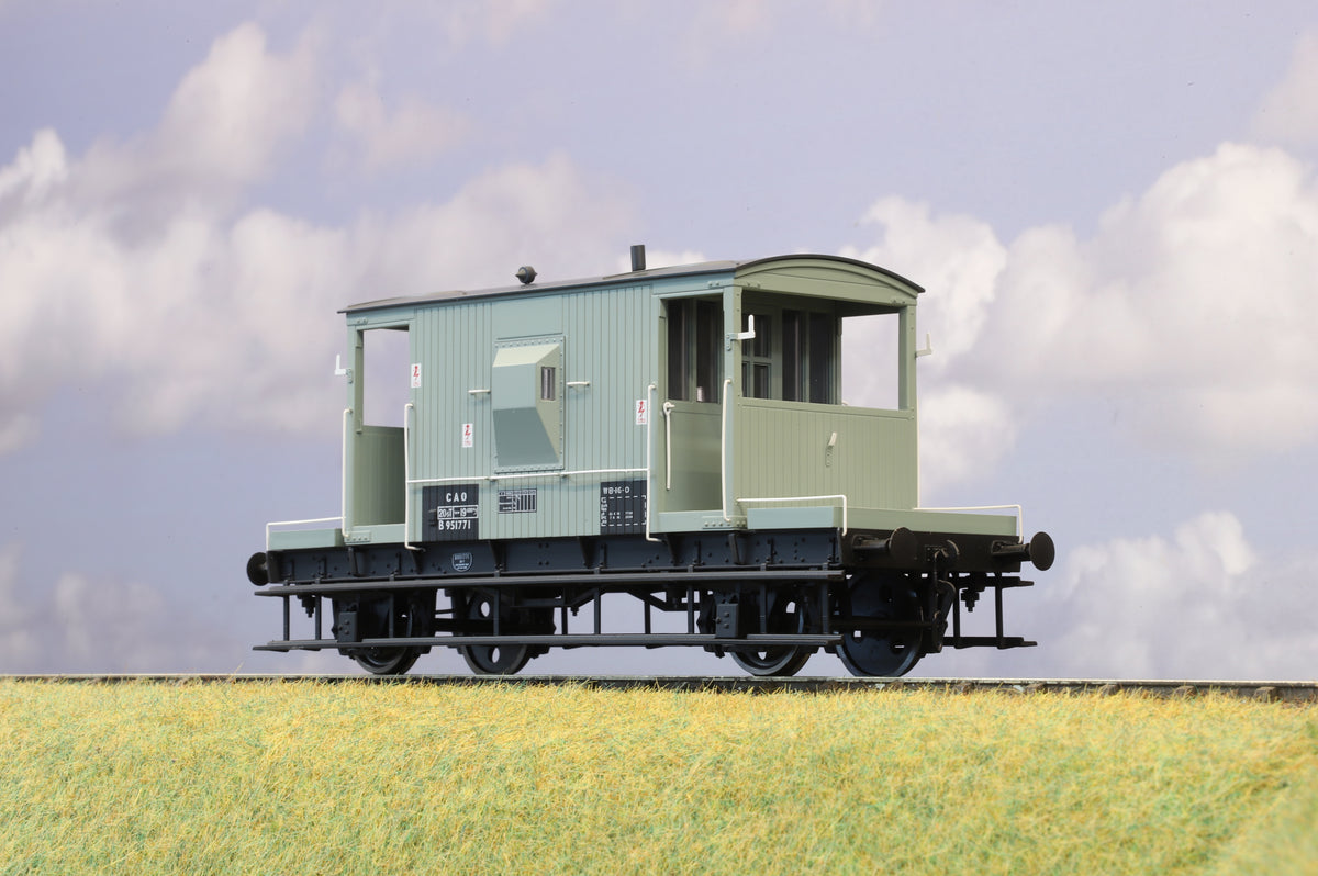 Dapol Finescale O Gauge BR 20T Brake Van BR Grey CAO
