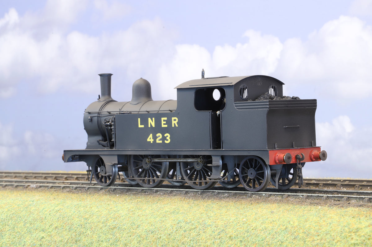 Finescale O Gauge (Kit-Built) ex-NER Class F8 2-4-2T LNER Black No. 423 Weathered