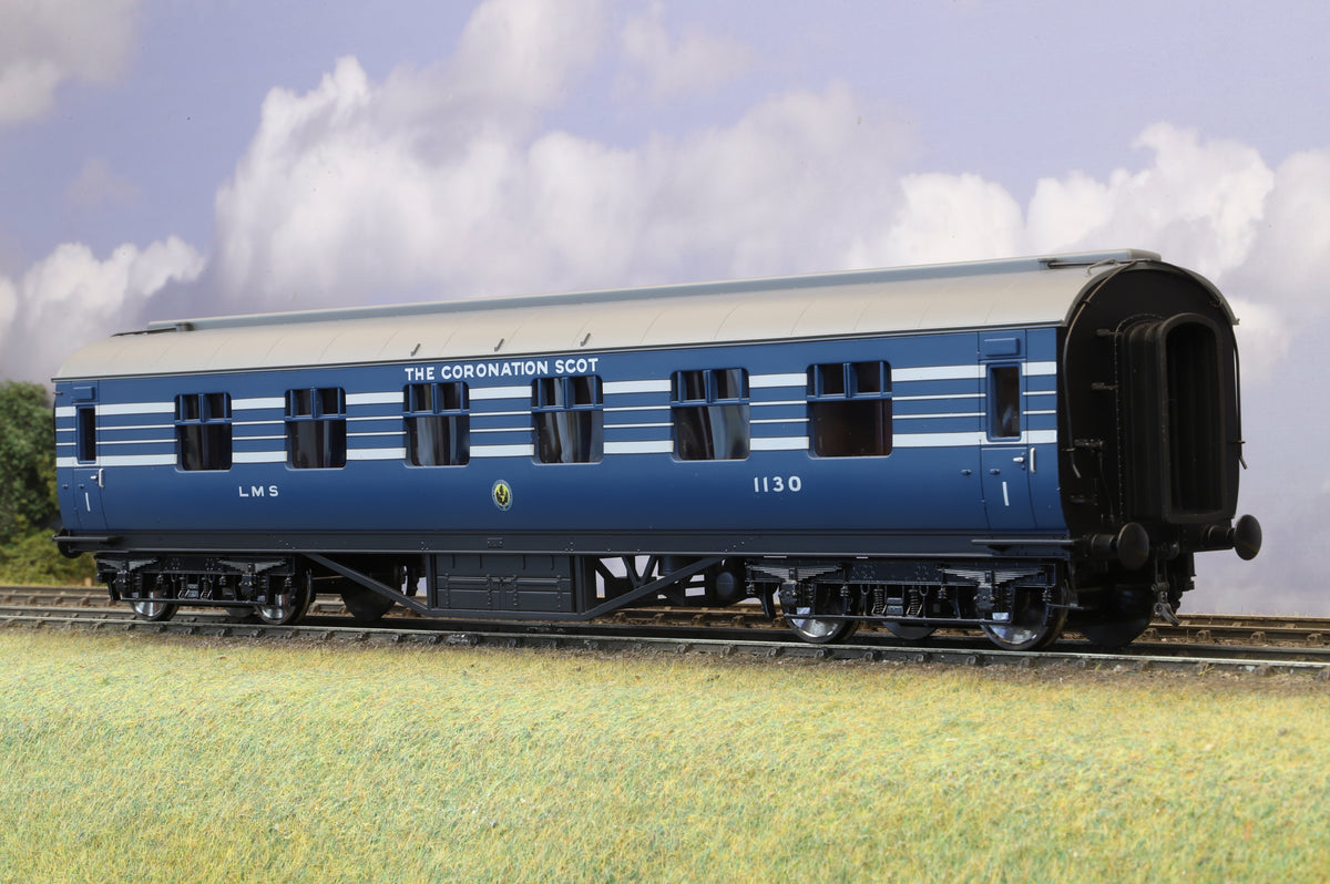 MTH Finescale O Gauge 'Coronation Scot' Corridor First in Blue, MTH 22-60059