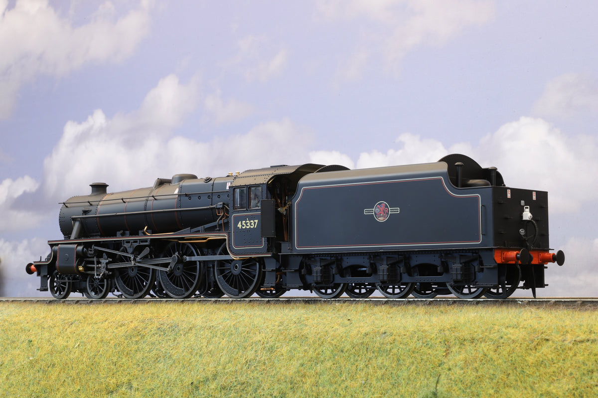 Ellis Clark Trains E1005AS O Gauge Stanier Class 5 4-6-0 &quot;Black 5&quot;, Late BR Lined, &#39;45337&#39;, Welded Tender, DCC Sound