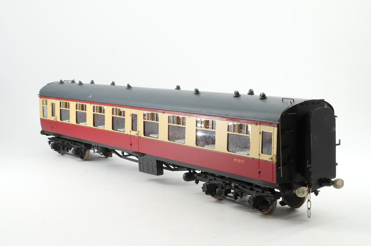 Finescale Gauge 1 (Kit-Built) BR MK1 SK No. M1017, Blood & Custard (Brass Construction)