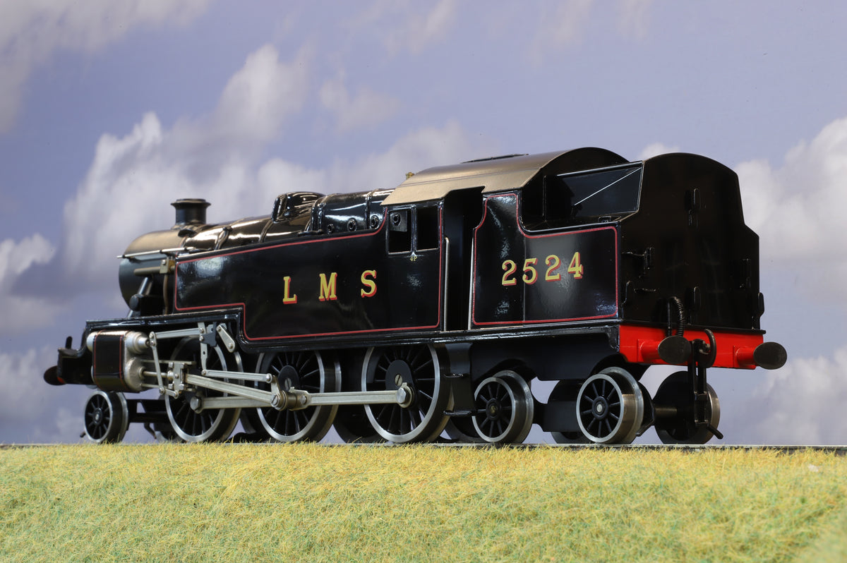 Ace Trains Coarse Scale O Gauge 2-6-4T No.2524  LMS Lined Black, with Smoke Unit