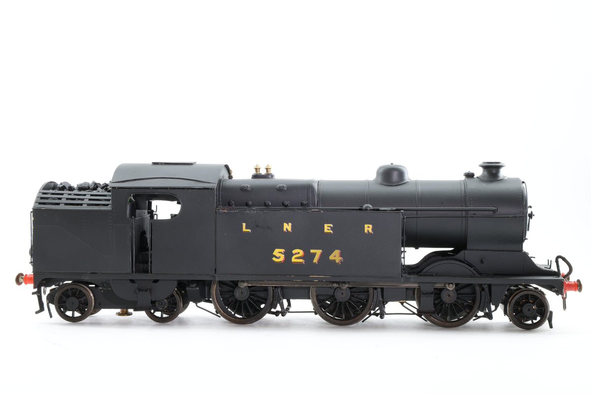 Finescale O Gauge (Kit-Built) ex-GCR 1B/L3 No. 5274, LNER Black, DCC Sound
