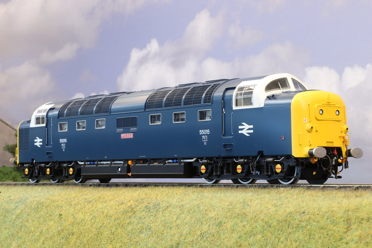 Heljan Finescale O Gauge Class 55 No. 55015 &#39;Tulyar&#39; BR Blue (New Tooling)