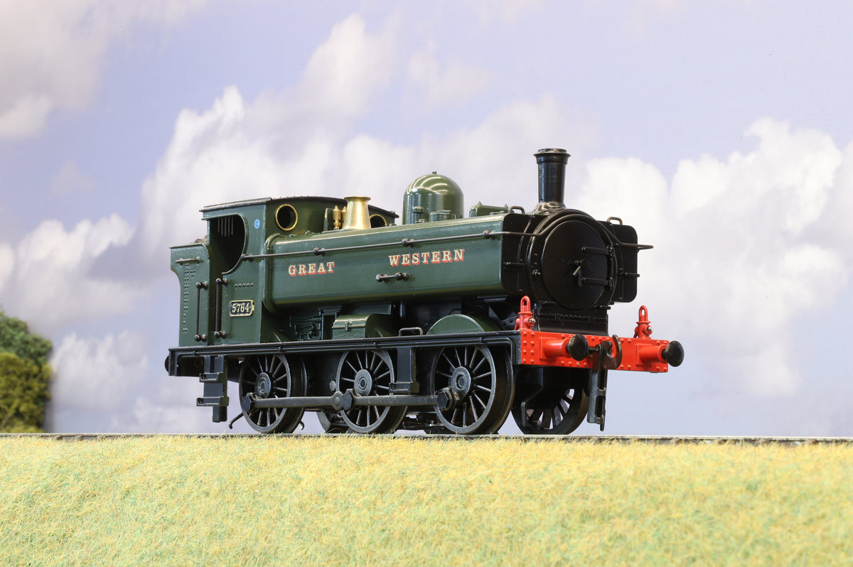 Darstaed Coarse Scale O Gauge GWR 57xx Pannier Tank No.5764, GWR Green, 3-rail only