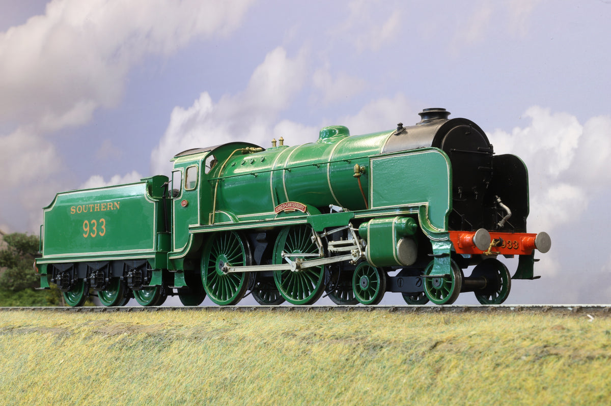 WORKSHOP Finescale O Gauge (Kit-Built) 'Schools' Class No. 933 'King's Canterbury', Malachite Green