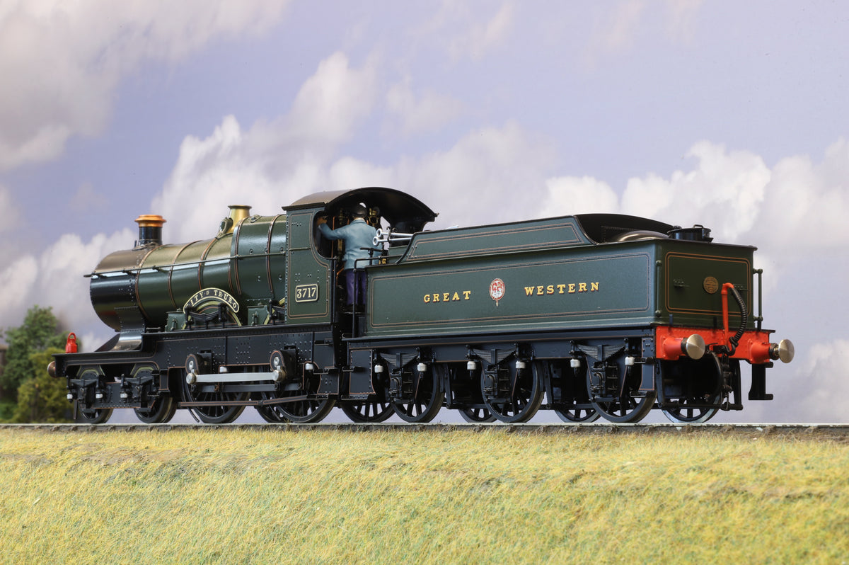 Sancheng Finescale O Gauge GWR &#39;City&#39; Class No. 3717 &#39;City Of Truro&#39; Great Western Lined Green